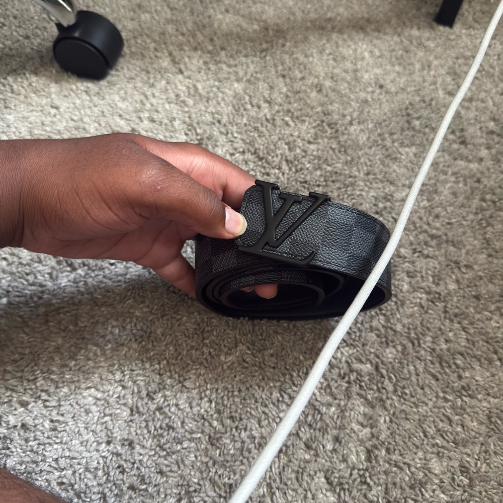 Louis Vuitton Black Belt